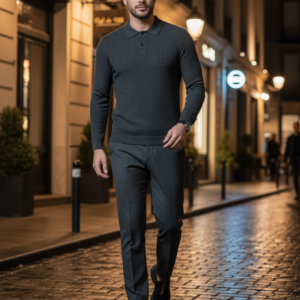 MEN BLACK SHIRT