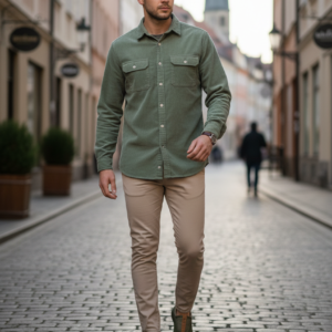 MEN SHIRT GREEN