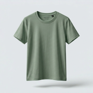 POPLIN TOP WITH GATHERING