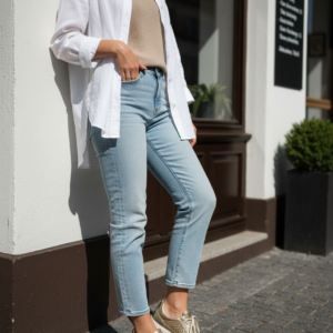 STRAIGHT FIT JEANS